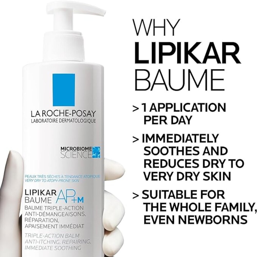 La Roche-Posay Lipikar Baume AP M Lipid-Replenishing Balm Anti-Scratching 400ml